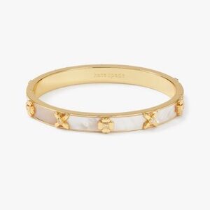 Kate Spade Heritage Bloom Hinged Bangle NWT